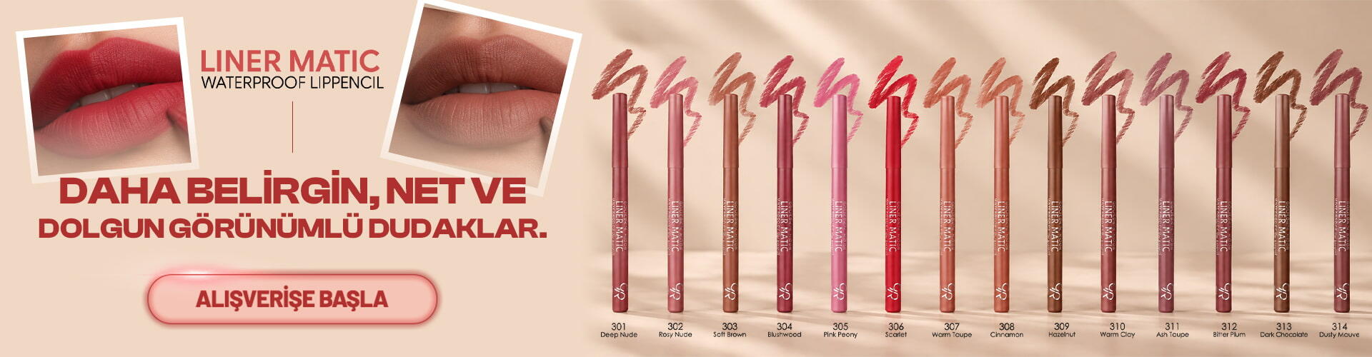 Liner Matic Waterproof Lippencil