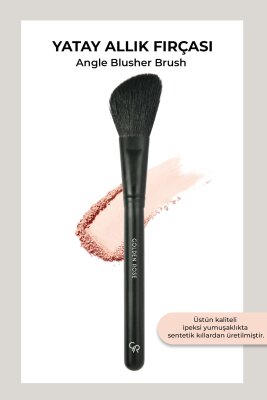 Angle Blusher Brush - Yatay Allık Fırçası - Golden Rose