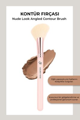Nude Look Angled Contour Brush - Kontür Fırçası - Golden Rose