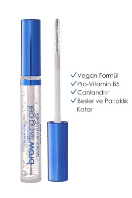  Brow Fixing Gel Brow and Lash Mascara - Sabitleyici Jel Kaş&Kirpik Maskarası - Golden Rose