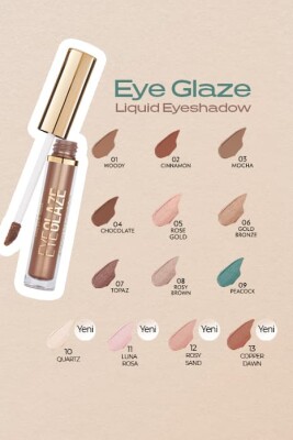  Eye Glaze Liquid Eyeshadow - 10 Quartz - Likit Far - 2