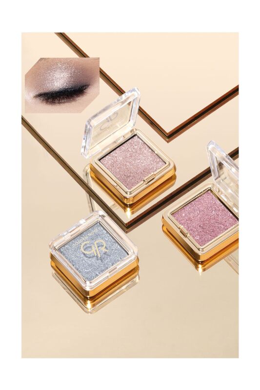 Glitter Glow Eyeshadow - 01 - Diamond - Simli Işıltılı Far - 4