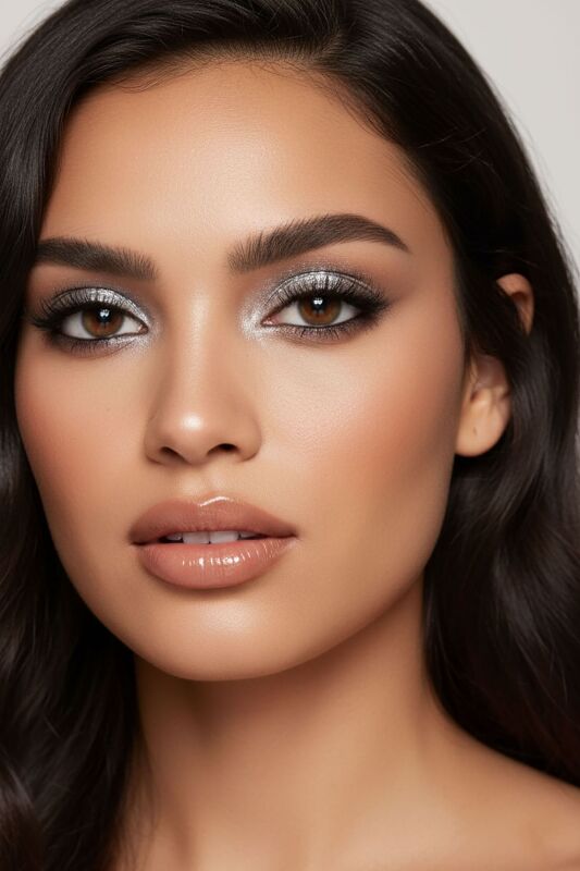 Glitter Glow Eyeshadow - 01 - Diamond - Simli Işıltılı Far - 2