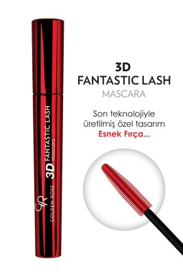  3D Fantastic Lash Mascara - Black - Hacim Veren Maskara - 5