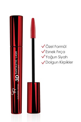 3D Fantastic Lash Mascara - Black - Fantastik Maskara - Golden Rose