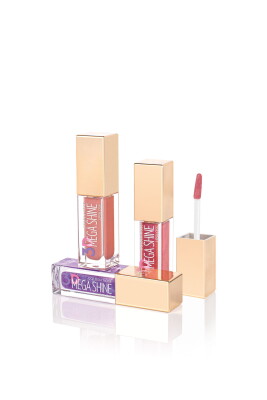 3D Mega Shine Lipgloss - 101 CLEAR -Dudak Parlatıcısı - 9