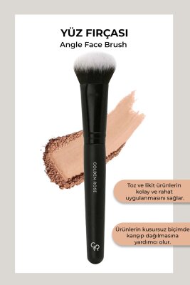  Angle Face Brush - Yüz Fırçası - Golden Rose