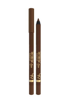 Tattoo Gel Eyepencil -115 Rustic Brown -Uzun Süre Kalıcı Gel Göz Kalemi - Golden Rose (1)