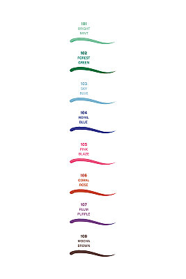 Flash Liner Colored Eyeliner - 101 Bright Mint - Mavi Eyeliner - 5
