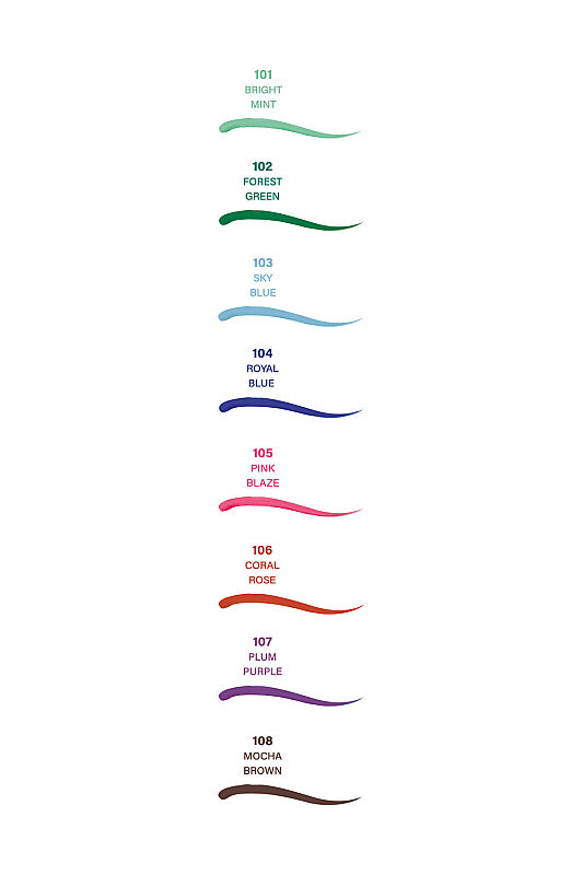 Flash Liner Colored Eyeliner - 101 Bright Mint - Mavi Eyeliner - 5