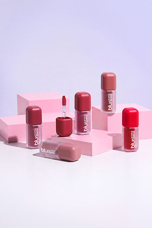 Blur Matte Lip Mousse No:09 Rosewood - 8