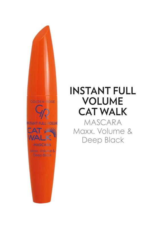 Cat Walk Mascara - Black - Maksimum Hacim Veren Yoğun Siyah Maskara - 5