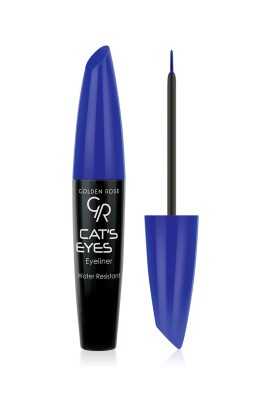 Cat's Eyes Liner - Matte Blue - Yoğun Mavi Eyeliner - Golden Rose