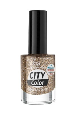City Color Fall & Winter Collection - 302 Glitter - Işıltılı Oje - 1