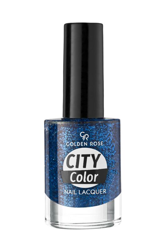 Golden Rose City Color Nail Lacquer Glittering Shades 108 - 1