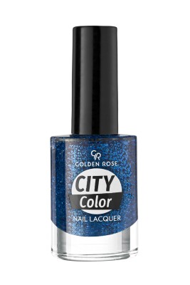 Golden Rose City Color Nail Lacquer Glittering Shades 111 