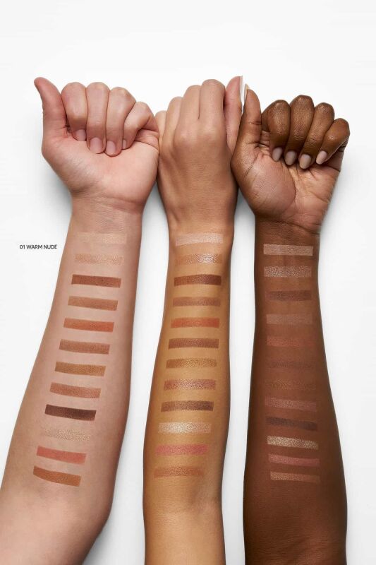 Golden Rose City Style Face&Eye Palette 01 Warm Nude - 4