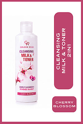 Cleansing Milk&Toner - 2’si 1 Arada Temizleme Sütü ve Tonik - Golden Rose