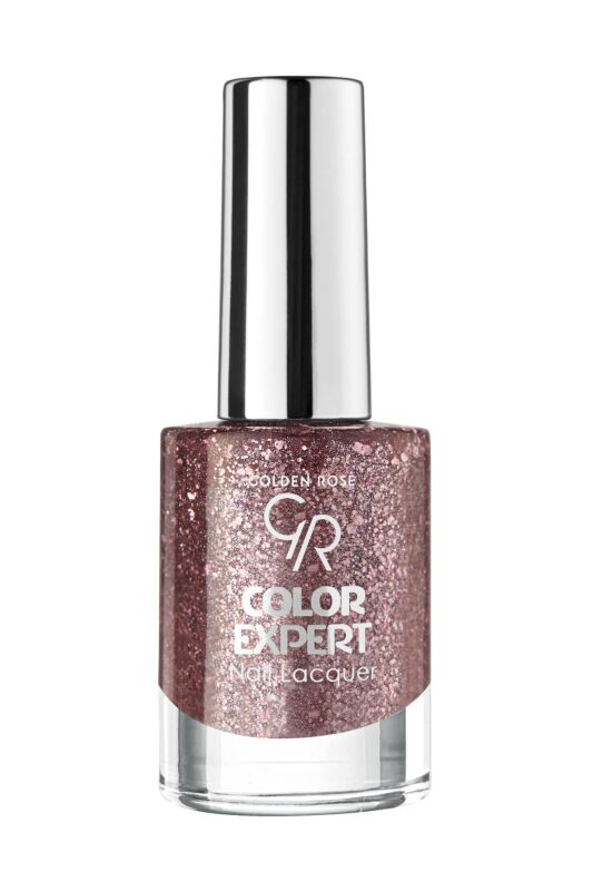  Color Expert Nail Lacquer Glitter - 607 - Işıltılı Oje - 1