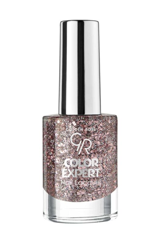 Color Expert Nail Lacquer Glitter - 608 - Işıltılı Oje - 1