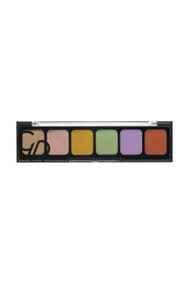  Correct and Concealer Camouflage Cream Palette - Kamuflaj Krem Palet - 1