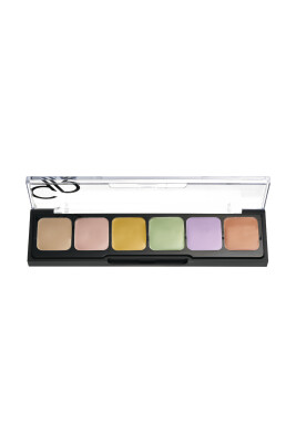  Correct and Concealer Camouflage Cream Palette - Kamuflaj Krem Palet - 2