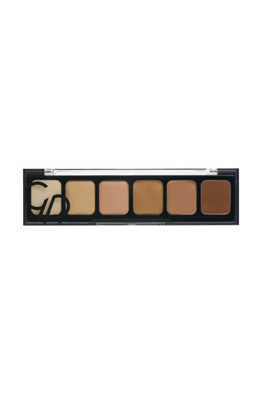 Golden Rose Correct&Conceal Concealer Cream Palette 02 Medium To Dark - 1