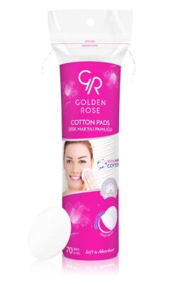 Cotton Pads - Golden Rose