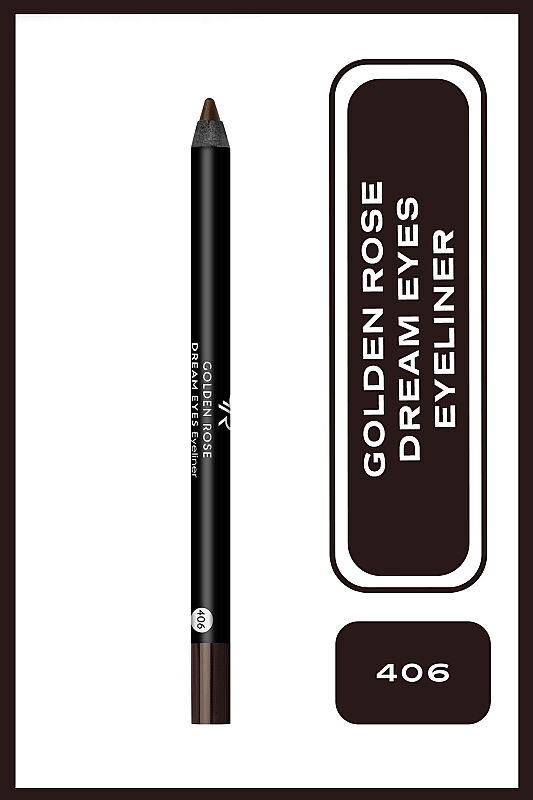 Dream Eyes Eyeliner - 406 Goldish Brown - Göz Kalemi - 1