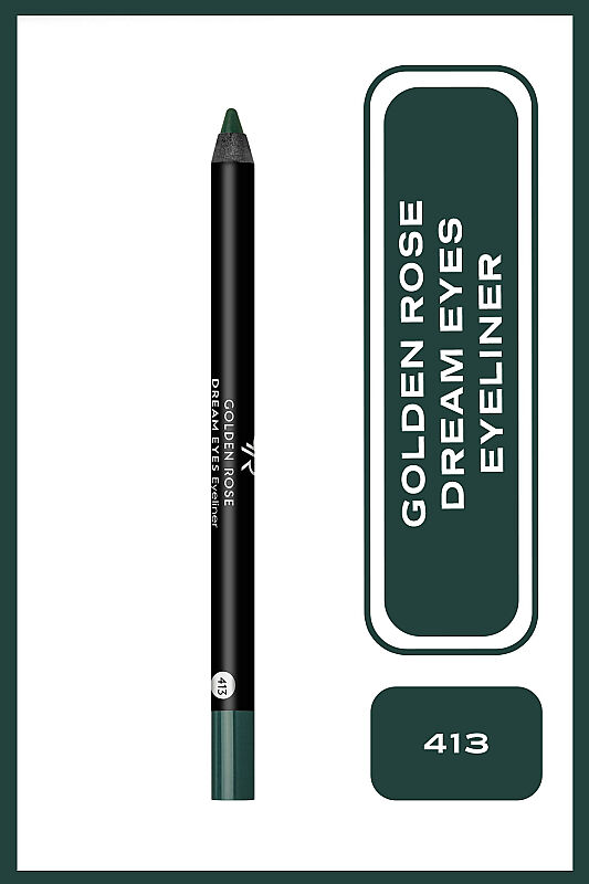 Dream Eyes Eyeliner - 413 Dark Green - Göz Kalemi - 1