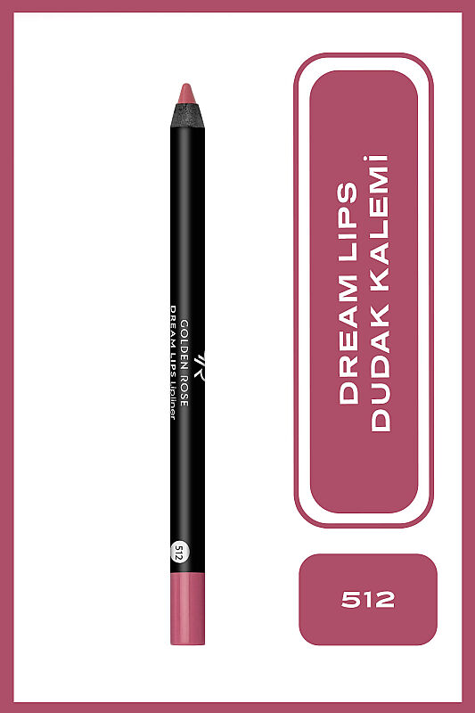 Dream Lips Lipliner - 512 Dusty Rose - Dudak Kalemi - 1