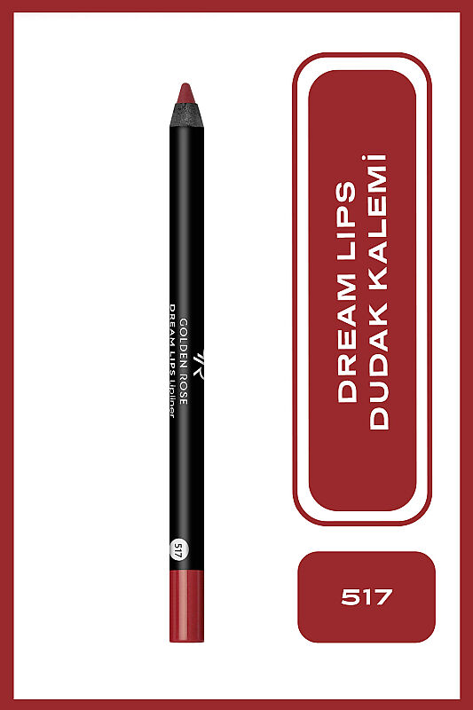 Dream Lips Lipliner - 517 Plum - Dudak Kalemi - 1