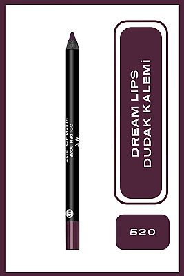 Dream Lips Lipliner - 520 Dark Violet - Dudak Kalemi 