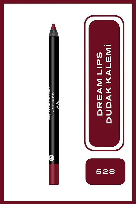 Dream Lips Lipliner - 528 Dark Wine - Dudak Kalemi - 1
