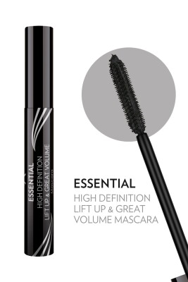 Essential High Definition and Liftup and Great Volume Mascara - Black - Lift Up Ekstra Hacim Veren Maskara - 5
