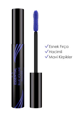 Essential Volume Mascara - Blue - Mavi Maskara - Golden Rose
