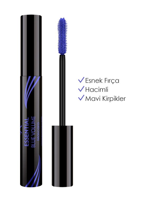 Essential Volume Mascara - Blue - Mavi Maskara - 1