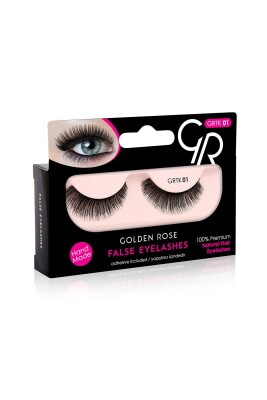 False Eyelashes - 01 - Takma Kirpik - Golden Rose