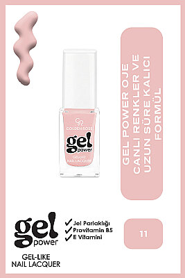 Gel Power Nail Lacquer-11-Jel Oje 