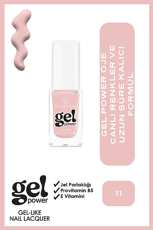  Gel Power Nail Lacquer-11-Jel Oje - 1
