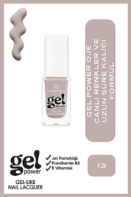 Gel Power Nail Lacquer-13-Jel Oje 