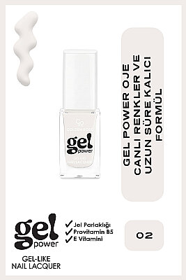  Gel Power Nail Lacquer-2-Jel Oje 