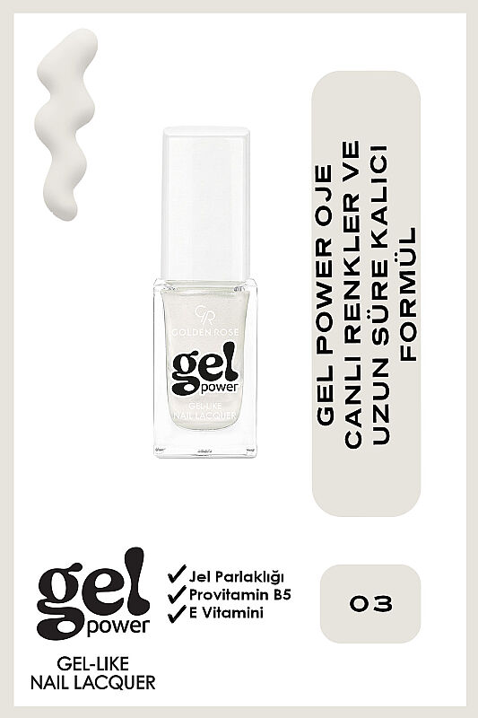  Gel Power Nail Lacquer-3-Jel Oje - 1