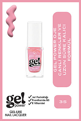  Gel Power Nail Lacquer-35-Jel Oje 
