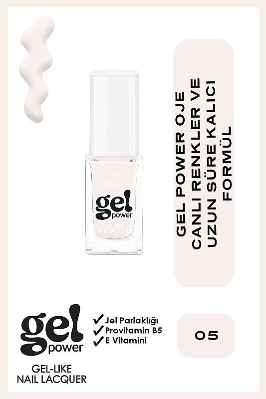  Gel Power Nail Lacquer-5-Jel Oje - 1