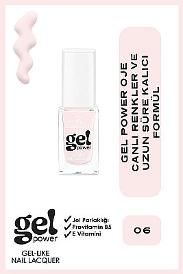 Gel Power Nail Lacquer-6-Jel Oje 