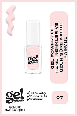  Gel Power Nail Lacquer-7-Jel Oje 