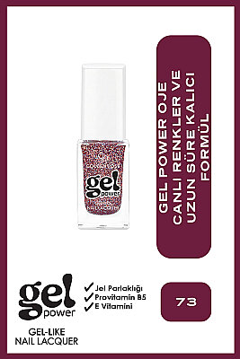  Gel Power Nail Lacquer-73-Jel Oje 