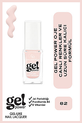 Golden Rose Gel Power Nail Lacquer-82-Jel Oje 