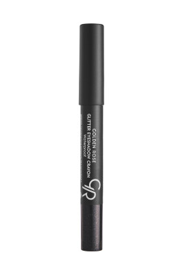  Glitter Eyeshadow Crayon Waterproof - 51 Shiny Black - Işıltılı Kalem Far - 1